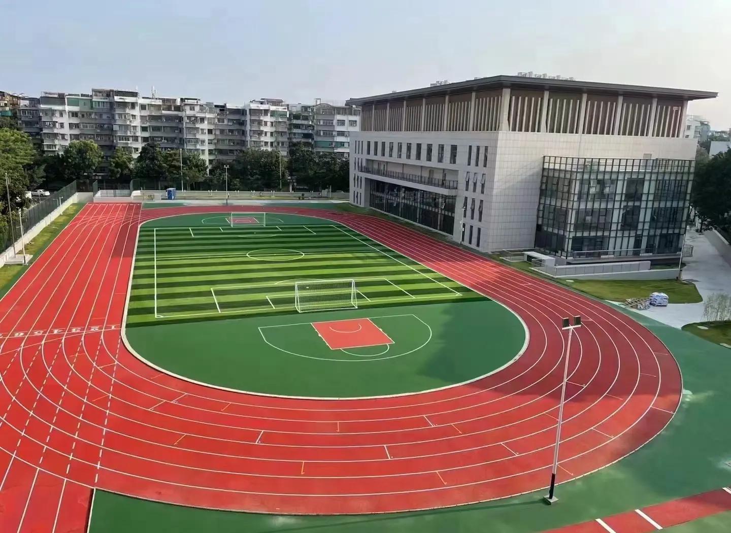 商丘市人造草坪塑胶篮球场 - 价格